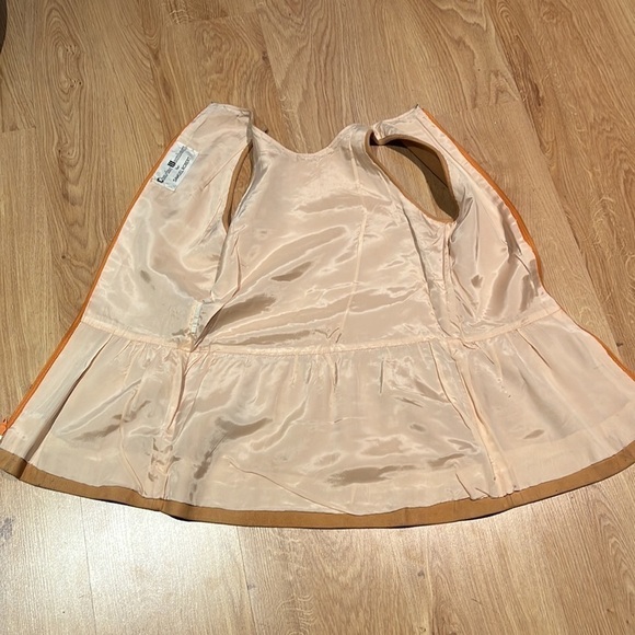 Chester Weinberg Sz 8 Suede Peplum Full Zip Back Sleeveless Top - Picture 12 of 12